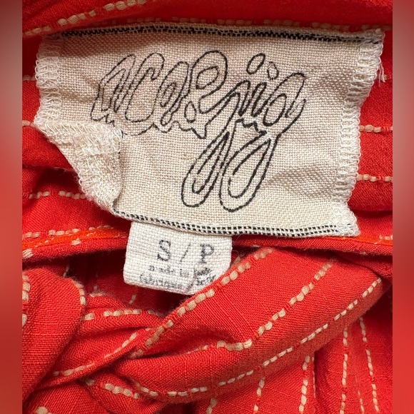 Ace & Jig Luna Dress in Sriracha S - Picture 5 of 6